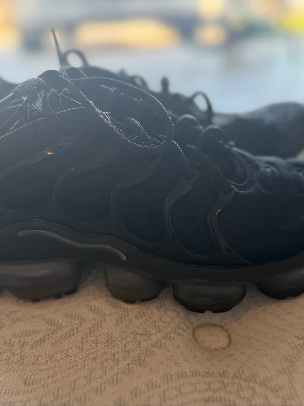 Nike Air VaporMax Plus Black Running Sneakers